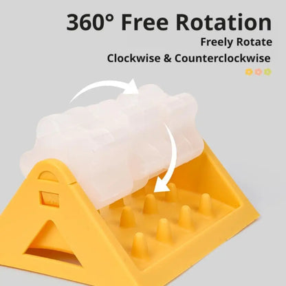 Dog Food Dispenser. All-Day Fun Puzzle Feeder. Toy Safe Material Dog Puzzle. Toy Must Have Accessory