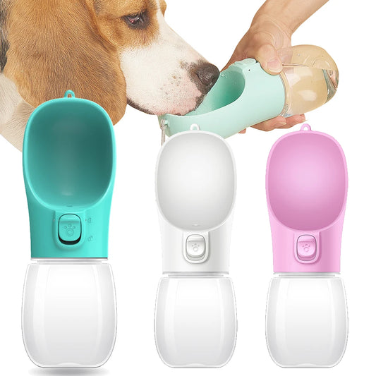 Portable Dog Water Bottle For Small Large Dogs/Cats. Leakproof Drinking Bowls.