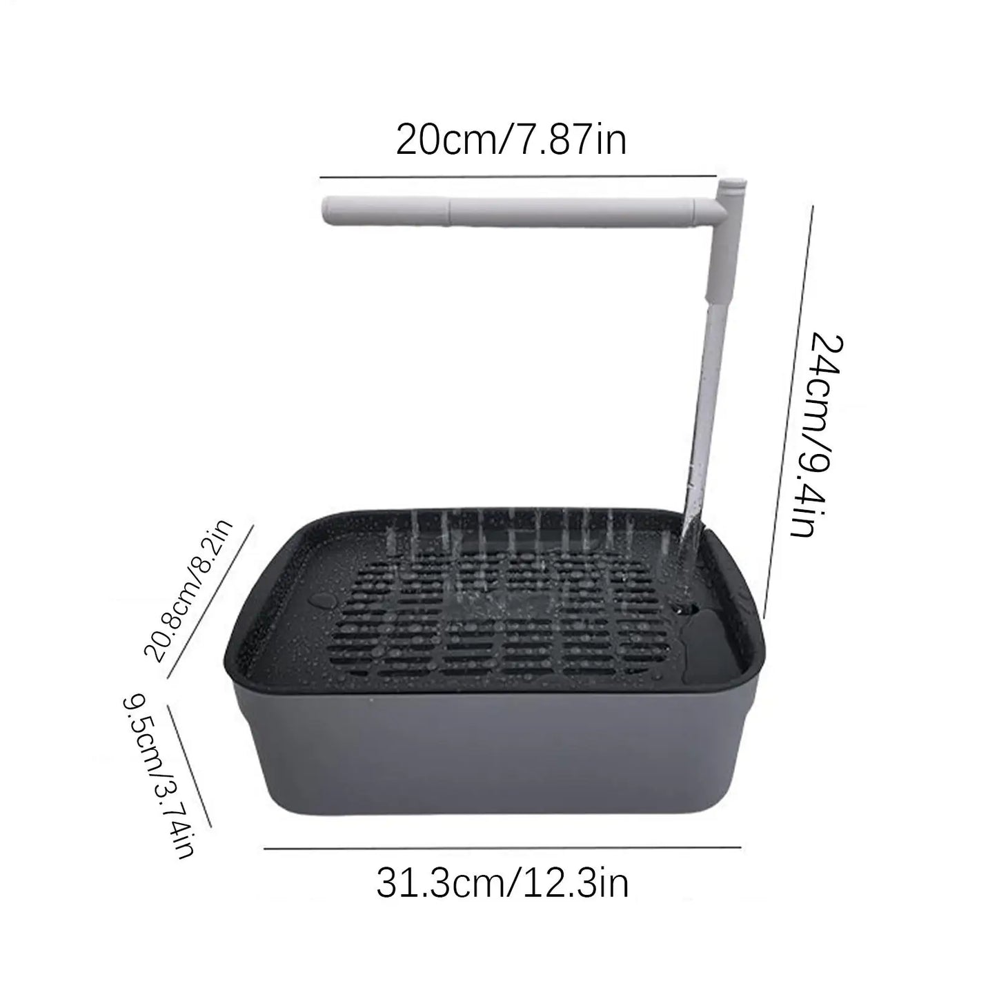 Automatic Pet Birds/ Parrots Bath. Circulating Water Bathtub. USB Electric Parakeet Bathtub/ Shower Fountain