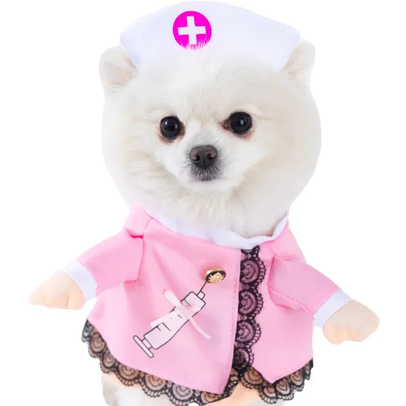 Halloween Dog Costumes. Transformation Outfit. Halloween Dog/Cat Two Legged Costume