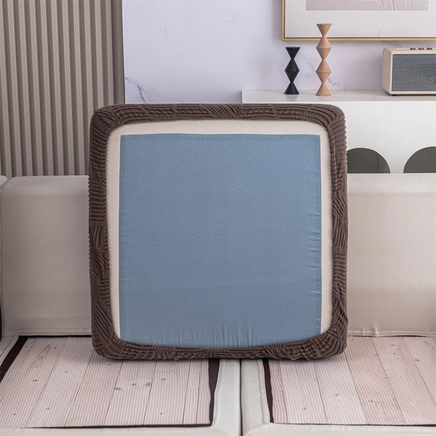 1Piece Universal Stretch Sofa Cover. Cushion Cover, For Living Room. Pet Friendly