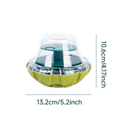 Dog Fun Bowl. Feeding Toys for Dog/Cat. Shaking Leakage Food Ball Food Dispenser. Tumbler Feeder Pet Interactive Toys.