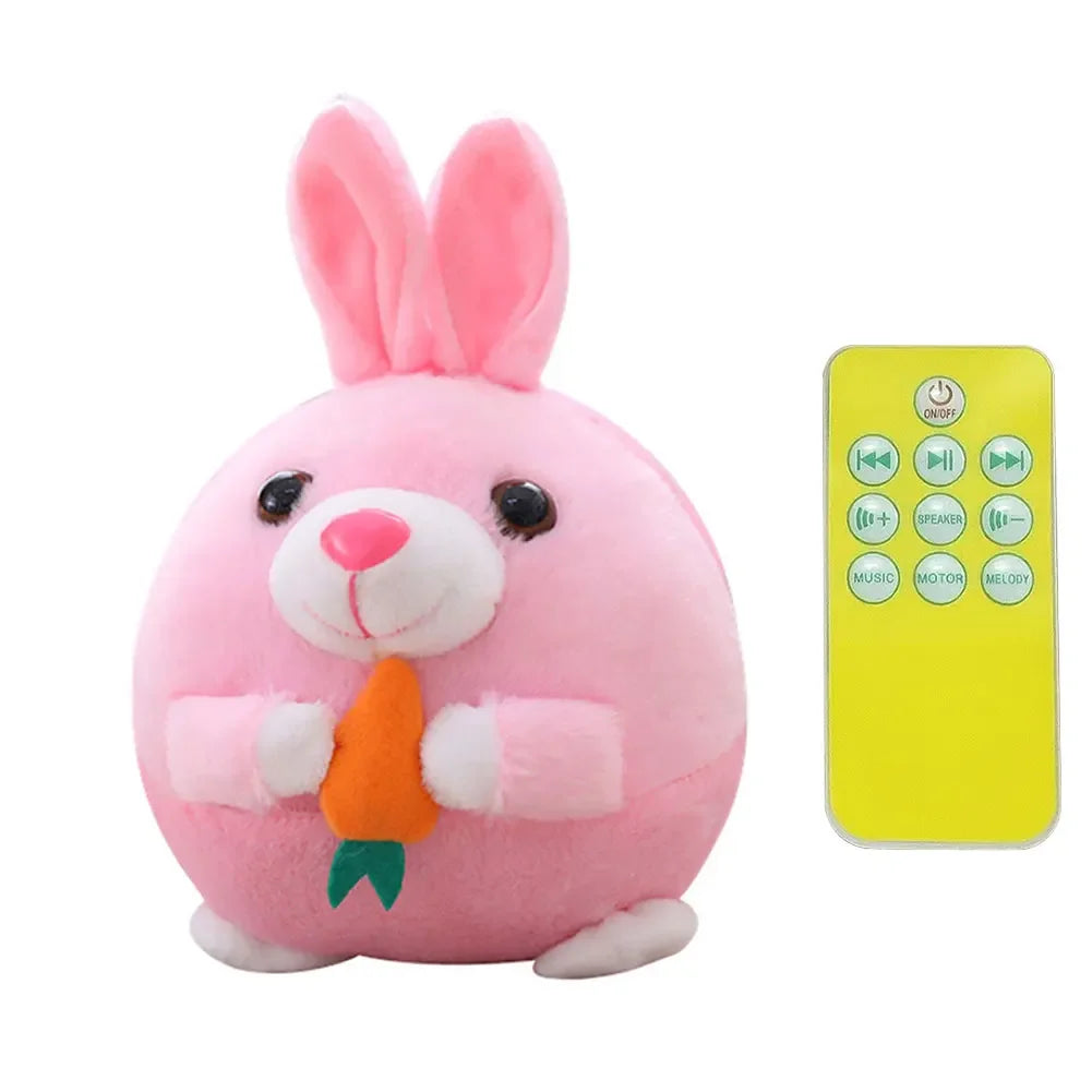 Electronic Pet Dog Toy Ball. Pet Bouncing Ball, Music Vibration, Bite Puppy Ball, Interactive Dog Chewing Moving Plush Doll Toy