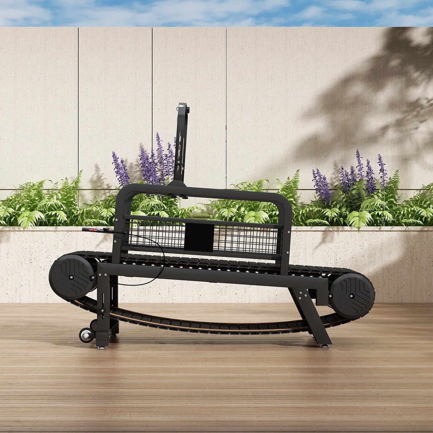 Dog Treadmill, Non-motorized, Quiet, Smooth, Adjustable Pet Treadmill, Training Equipment with Brakes and Speedometer