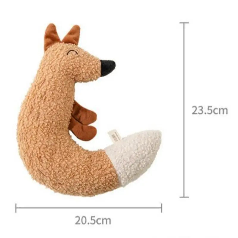 Cute Animal Plush Cat Cartoon Toys. Indestructible pet Supplies. Safe, Tough Toys. Contains Catnip and Crinkle Paper With Squeaker