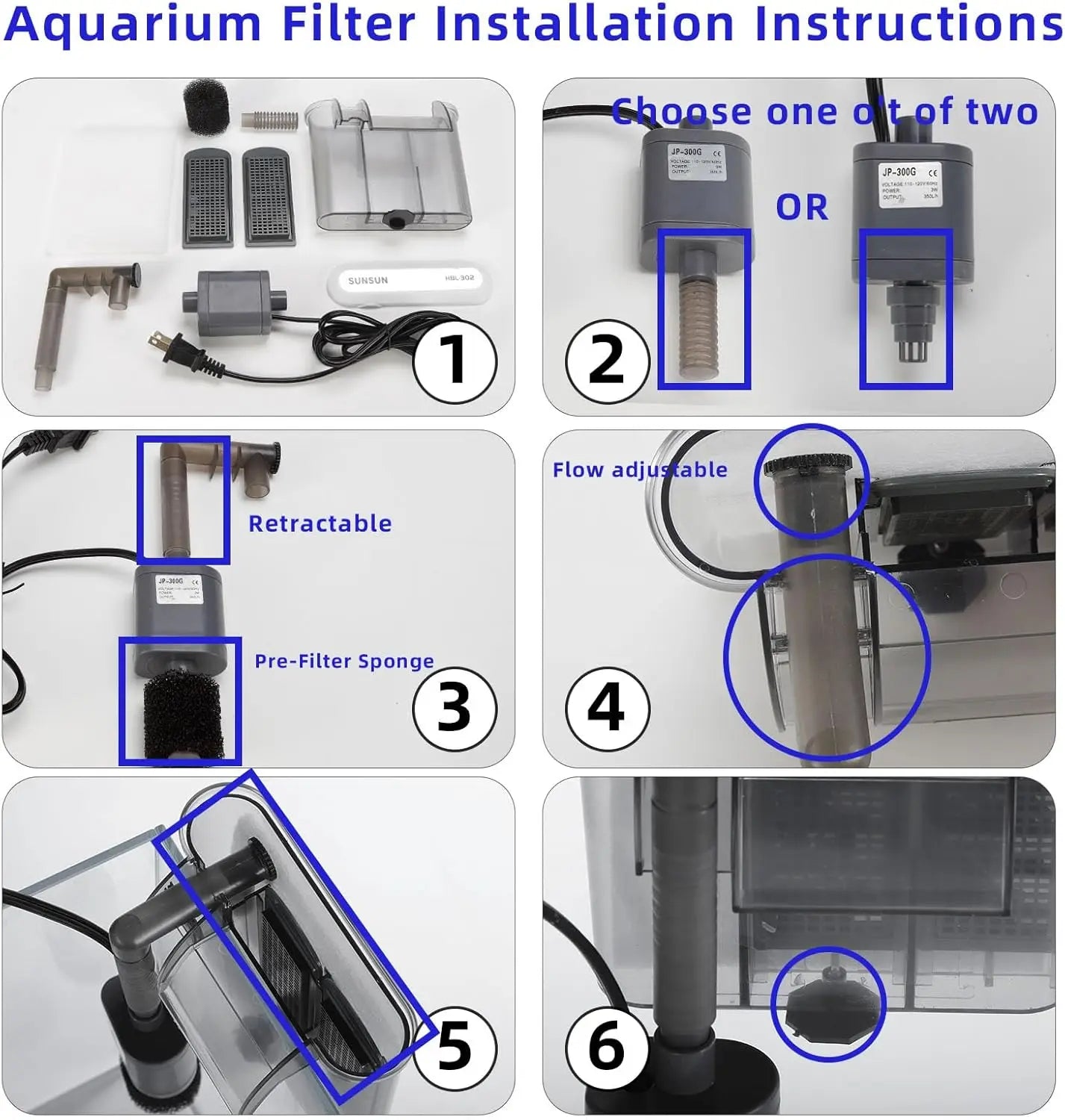 5 Gallon Glass Aquarium Kit with Filter, Light & Lid - Perfect Betta Fish Tank Starter Set