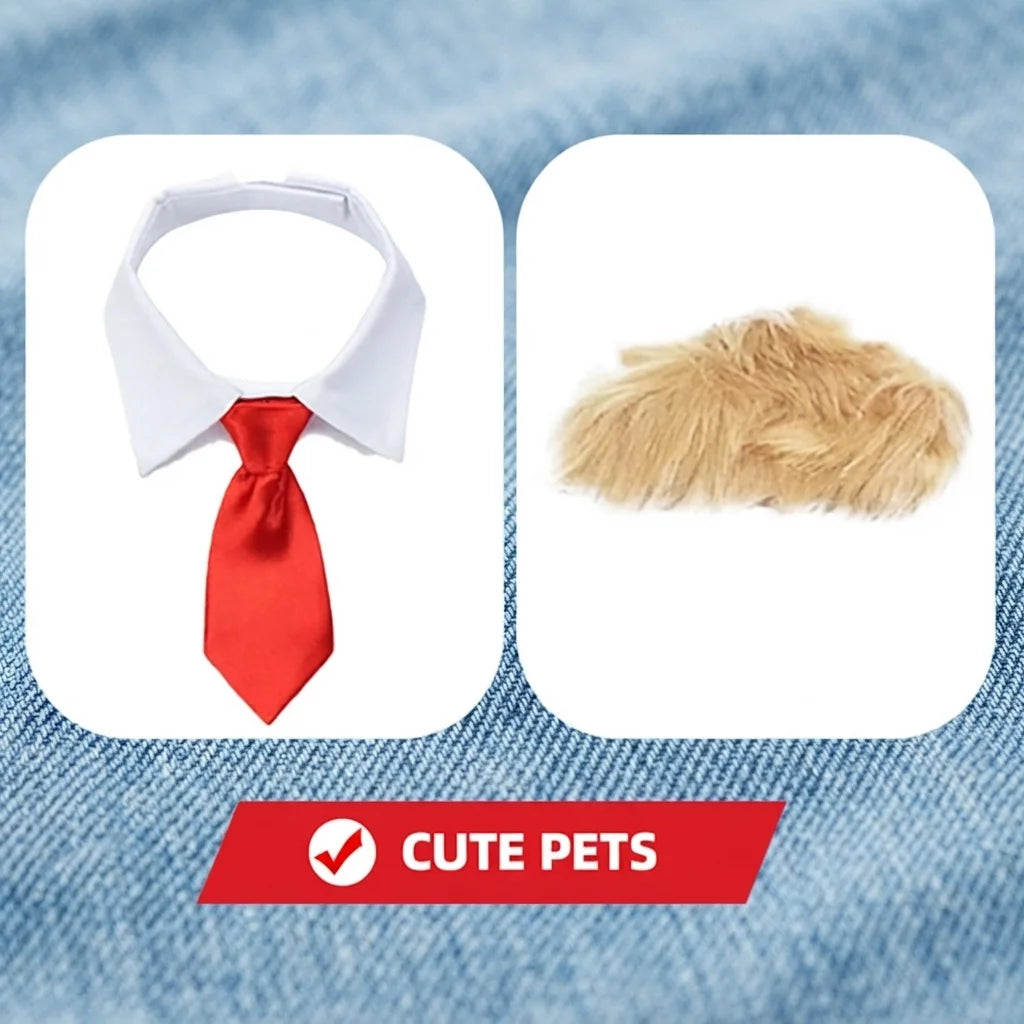 A must for Trump Supporters. Pet dog costume.