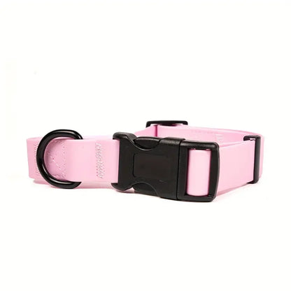Dog Collar, Waterproof Plastic. PVC Rubber Washable. Outdoor Puppy Collars. Durable Adjustable for Small Medium Large Dogs