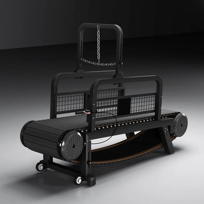 Dog Treadmill, Non-motorized, Quiet, Smooth, Adjustable Pet Treadmill, Training Equipment with Brakes and Speedometer