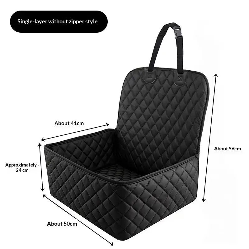Car Seat Pet Cover for Dogs/Cats. Waterproof, Nonslip Mat. Heavy Duty Protector for Outdoor Travel
