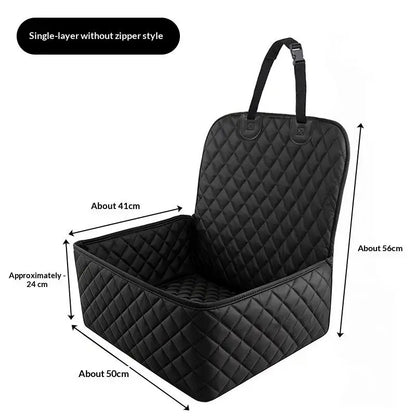 Car Seat Pet Cover for Dogs/Cats. Waterproof, Nonslip Mat. Heavy Duty Protector for Outdoor Travel