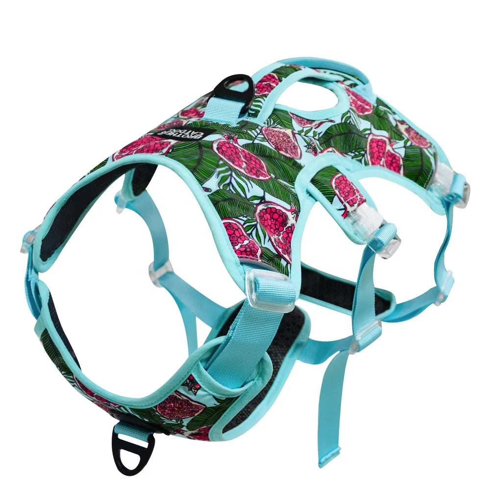 NO PULL Pet Dog Harness.  Adjustable, Reflective Chest Vest For Small & Large Dogs. Protective Outdoor Training