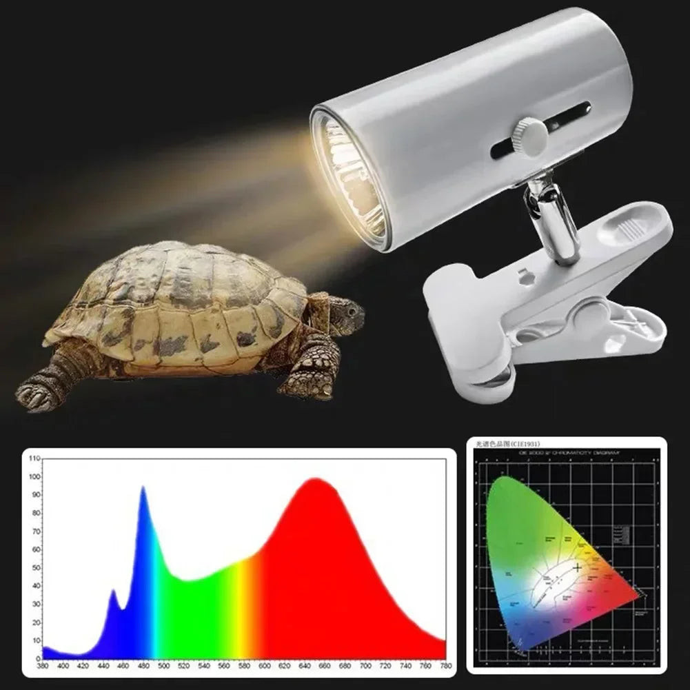 1-10PCS 25/50/75W UVA+UVB Reptile Lamp Bulb. Turtle Basking UV Light Bulbs. Heating Light ,Full Spectrum Sunlamp for Amphibians