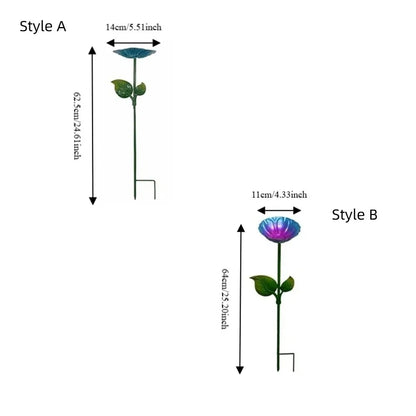Bird Food/Water Bowl. Iron Flower Shaped Bird Bath. Large Capacity, Durable Bird Feeding Dish. Convenient Bird Bathtub for Yard/Courtyard