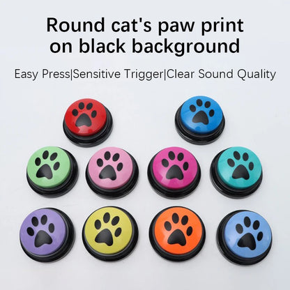 Pet Communication Button. Dog Sound Box. Training Talking Toys. Long Lasting Battery Life. Recording Speaker. Squeeze Give Voice