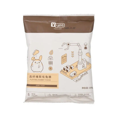 Premium Herbivore Diet - High Fiber Timothy, Hay Pellets for Rabbits & Guinea Pigs | Nutrition with Probiotics & Vitamin C