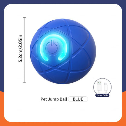 Smart Dog Toys. Electronic Ball, Interactive Pet Toy, Moving Ball. USB Automatic Moving Bouncing for Dogs and Cats