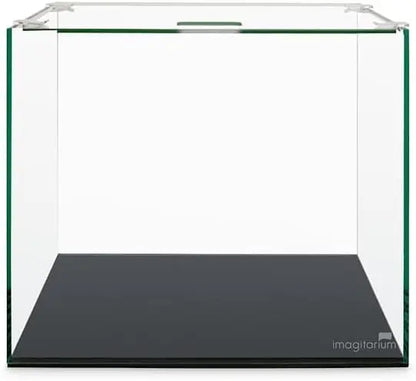 5-Gallon Frameless Glass Betta Aquarium Kit with LED Lights and Filter