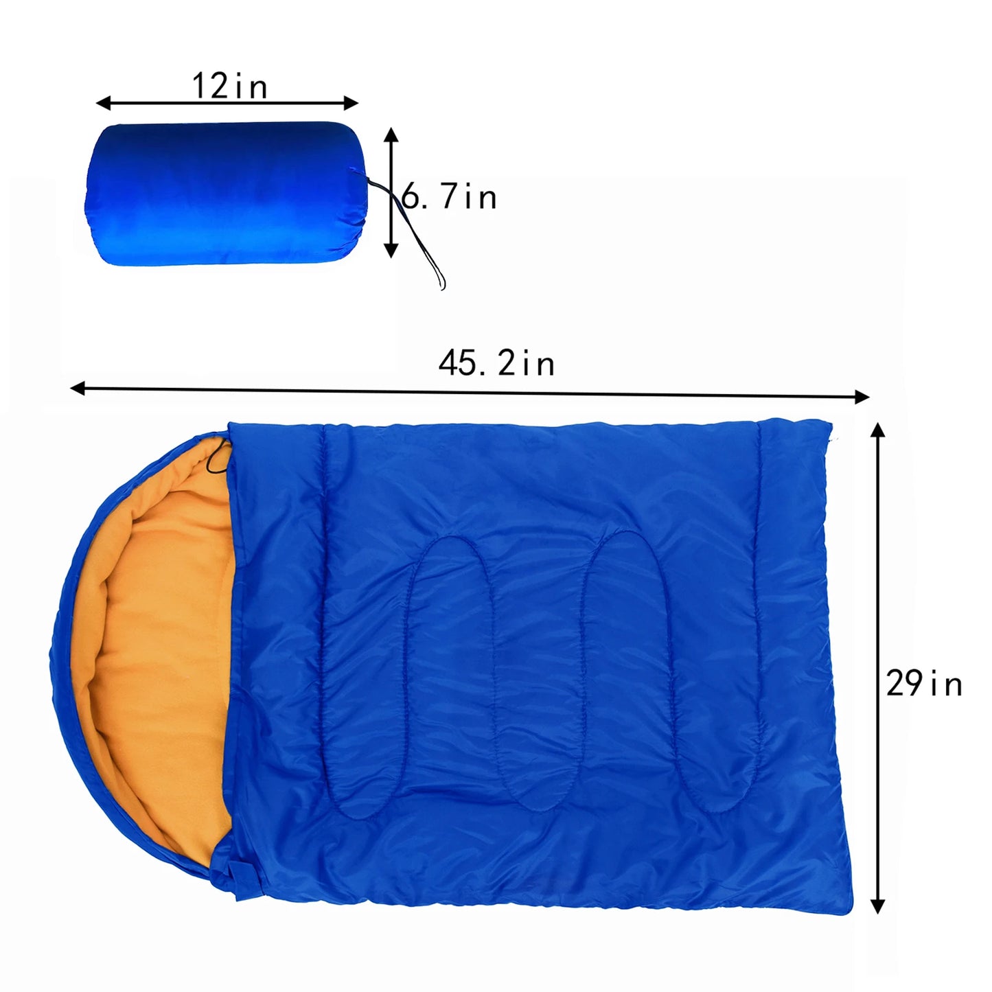 Waterproof Durable Thick Dog Sleeping Bag. Pet Bed for Indoor & Outdoor. Warm Dog House Mat. Portable Design  High-quality Material