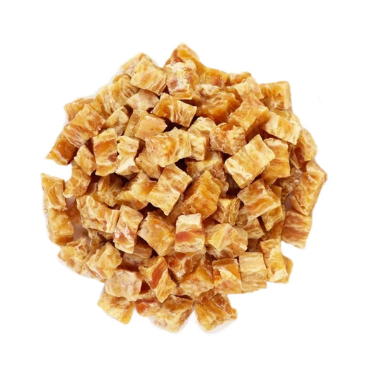 Snowflake Chicken Bites Dog Treats 100g – Crunchy Bite-Sized Snack, Soft Texture, Delicious Training Reward for Dogs