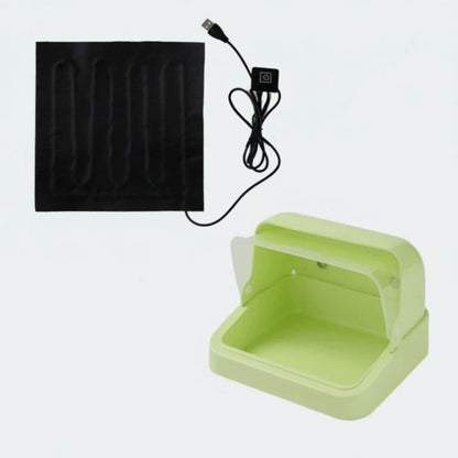 Visual Bird Incubator. 3-speed Adjustment, Adjustable Heat Chick Brooder. Thermostat Controlled Bird Brooding Box Poultry Habitat