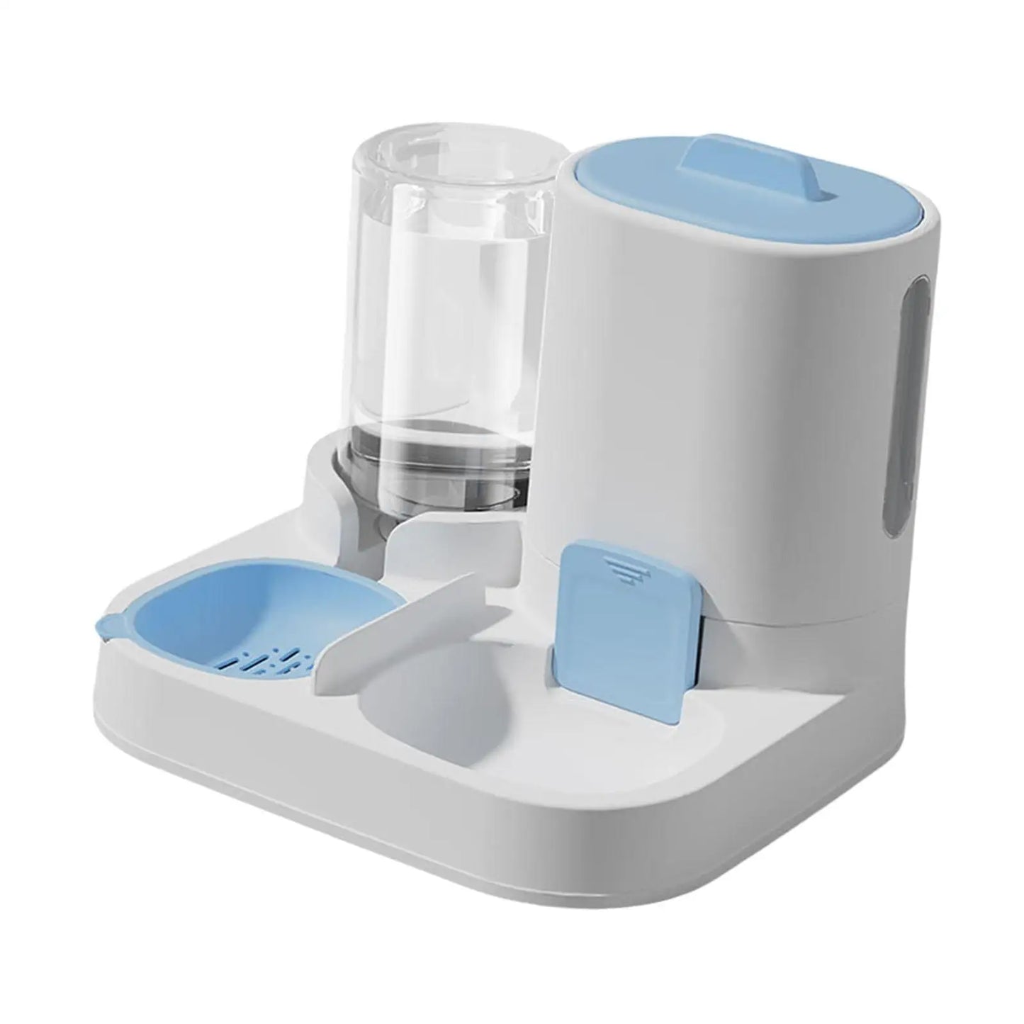 Automatic Pet Feeder & Waterer, Pet Bowl Compact Feeding Station. Cat or Dog Feeder Water Dispenser