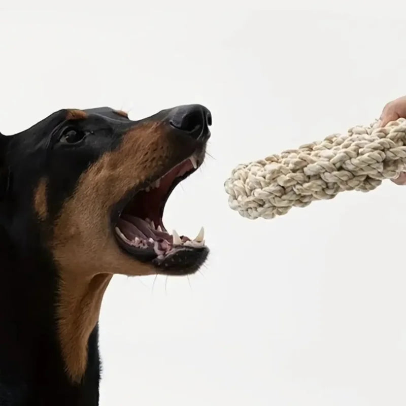 Pet Dog Rope Toy. Durable Chew, Bite Resistant Drag Pet toys for Medium Large Dogs. Golden Retriever, Pitbull and Labrador Supplies