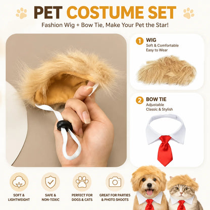 A must for Trump Supporters. Pet dog costume.