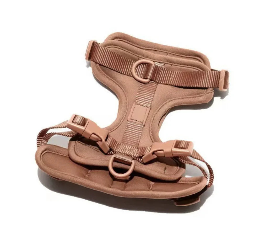 VC four-piece dog chest and back strap set. Bite-proof & waterproof. Large and small dogs.
