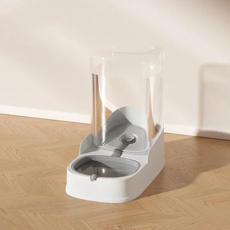 Dog/Cat Water Fountain. Large Capacity Pet Feeder. Gravity Food Feeder Gravity Water Fountain for Cats