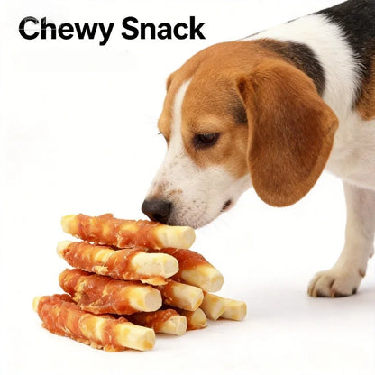 220g Chicken Flavored Milk Dog Treats. Rich in Flavor. Supports Dental Health Dog Biscuits