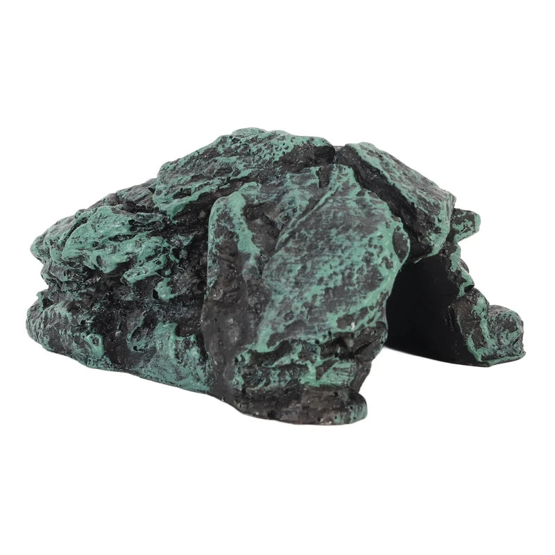 Realistic Resin Reptile Rock. Spider Hide Shelter. For Lizards,Snakes. Geckos & Spiders
