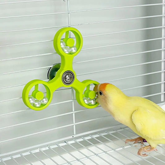 Chewing Bird Toys, Parrot Toys, Spinner Windmill Bird Toys, Parrot Interactive Toys For Relaxation, Birdcage Accessories