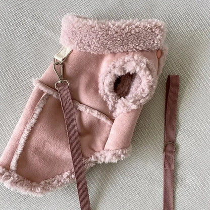 Dog Cute Vest/Jacket Accessories. Small Dog Luxury Autumn/Winter Medium Dress. Soft Pet Clothing. Designer Coat