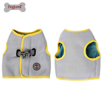 Summer Dogs Cooling Vest Harness. Quick Release Hot Dogs Clothes. Summer use for Preventing Heat Stroke.