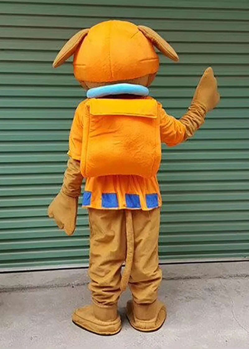 Anime Dog Mascot Costume. Walkable Cartoon Doll. Props, Halloween, Carnival, Party, Performance, Cosplay.