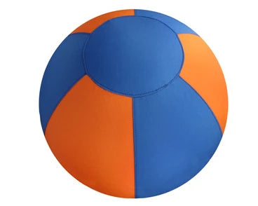Pet outdoor dog toy, large fabric-covered interactive ball, self-entertainment, boredom-relief ball, inflatable training ball