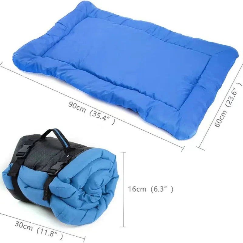 Portable. Waterproof, Anti Slip Pet Bed. Cushion. Washable. Foldable Puppy Kennel Sofa Bench.