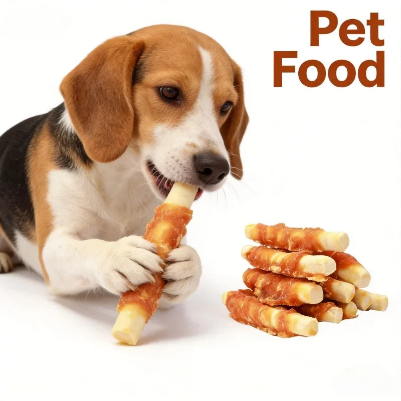 220g Chicken Flavored Milk Dog Treats. Rich in Flavor. Supports Dental Health Dog Biscuits