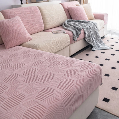 1Piece Universal Stretch Sofa Cover. Cushion Cover, For Living Room. Pet Friendly