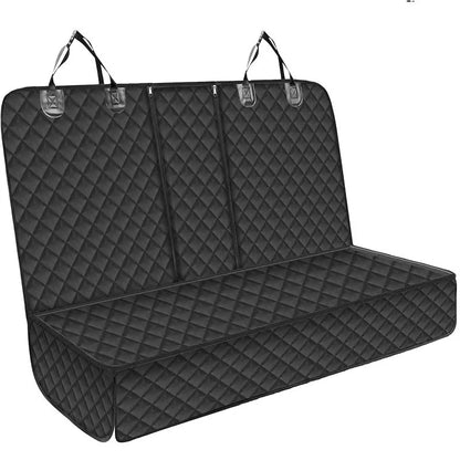 Car Dog Seat Cover for Back Seat. Waterproof Auto Rear Pet Seat Protector Mat. Nonslip Universal Safety Carrier For Traveling Dogs