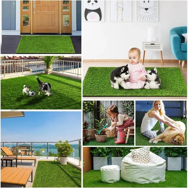 Dogs Grass for Potty Training. Artificial Grass for Dogs/Puppy. Fake Grass Pads Large Dogs Supplies Pets Litter Rugs for Puppy