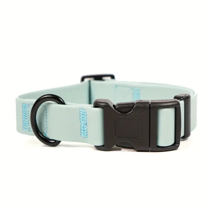 Dog Collar, Waterproof Plastic. PVC Rubber Washable. Outdoor Puppy Collars. Durable Adjustable for Small Medium Large Dogs