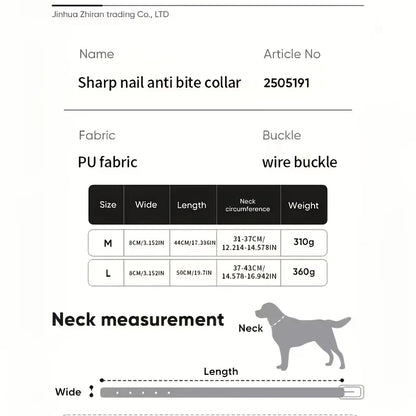 Medium And Large Dogs With Nails, Anti-bite, Domineering, High-value Collars