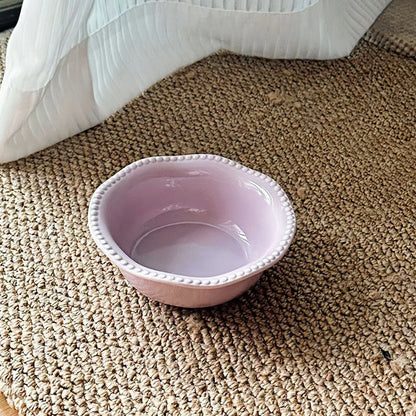 Cat/Dog Ceramic Bowl. Pet Drinking Water/Feeding Bowl.