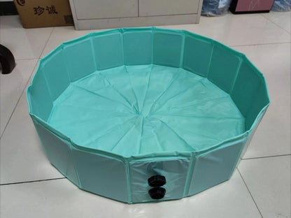 Pet Swimming Poo.l Bath Supplies. Foldable Large Dog Bath, Pet Pool. Dog &  Cat Bath.  Dog Swimming Pool Outdoor