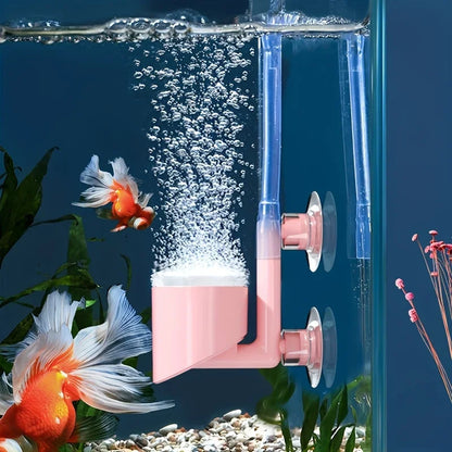 Aquarium air pump, oxygen pump. Mini bubble tray air purifier. ultra dense bubble oxygenation