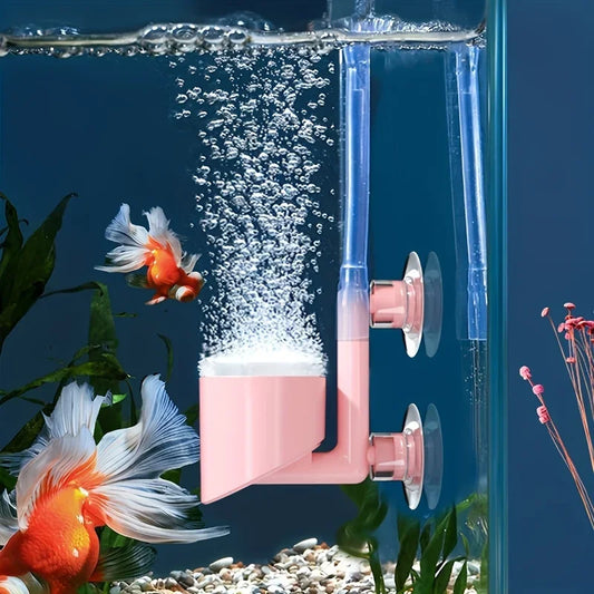 Aquarium air pump, oxygen pump. Mini bubble tray air purifier. ultra dense bubble oxygenation