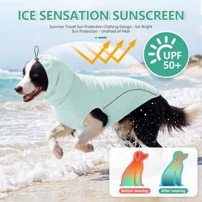 Dog Shirt, Cooling Vest. Lightweight, Breathable Dog T-Shirts. All-Season UV Protection Pet Clothes. Quick Dry, Soft, Stretchy Shirt