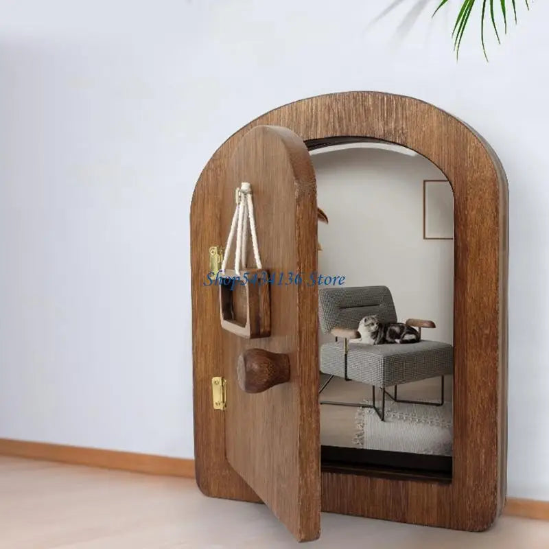 Pet Access Door for Apartment Villas and Commercial Use Providing Convenient Outdoor Exploration for Small Dogs/Cats